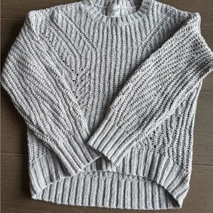 Abercrombie kids gray crew neck sweater